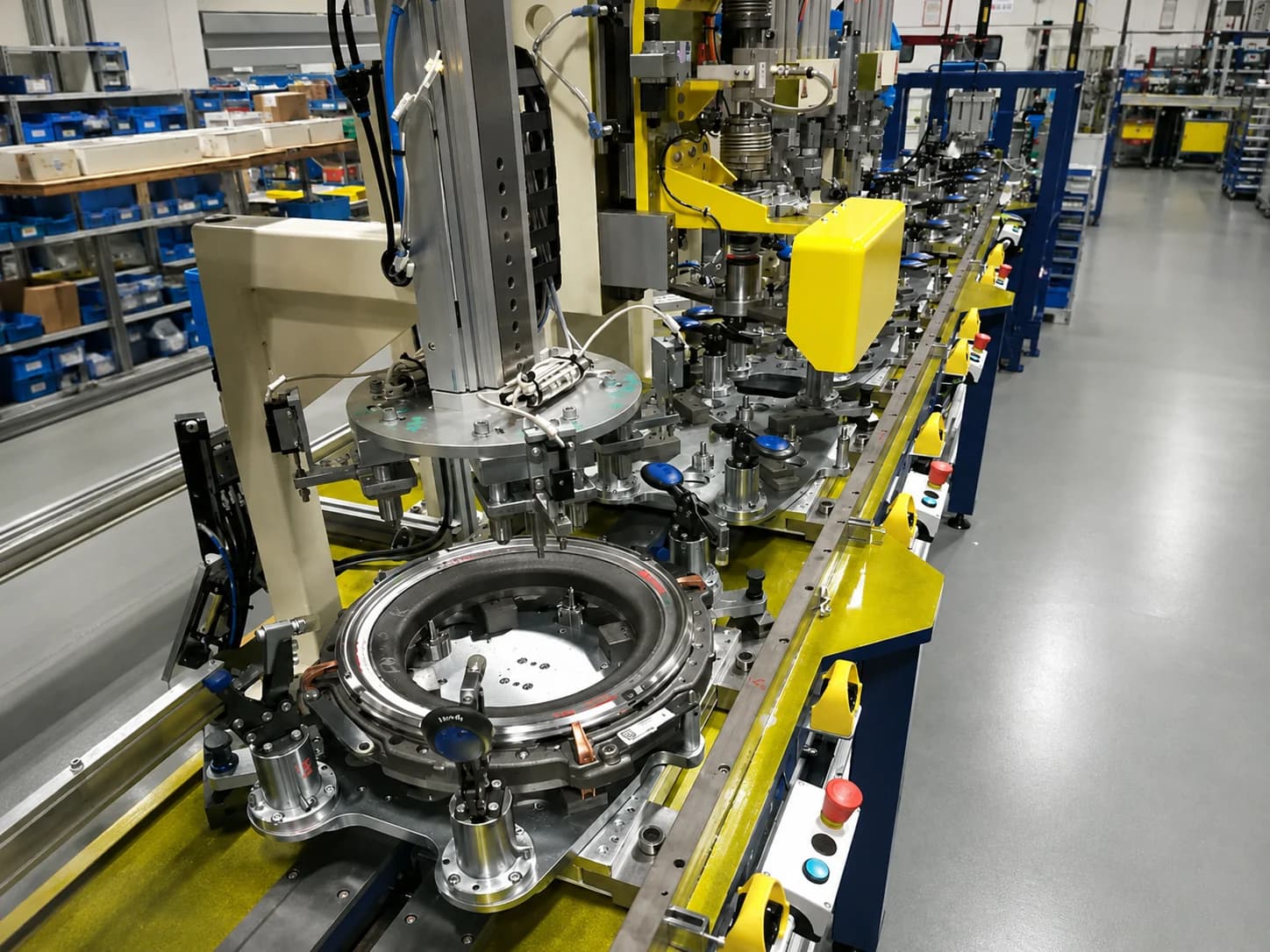 Valve body assembly line for custom automation integration
