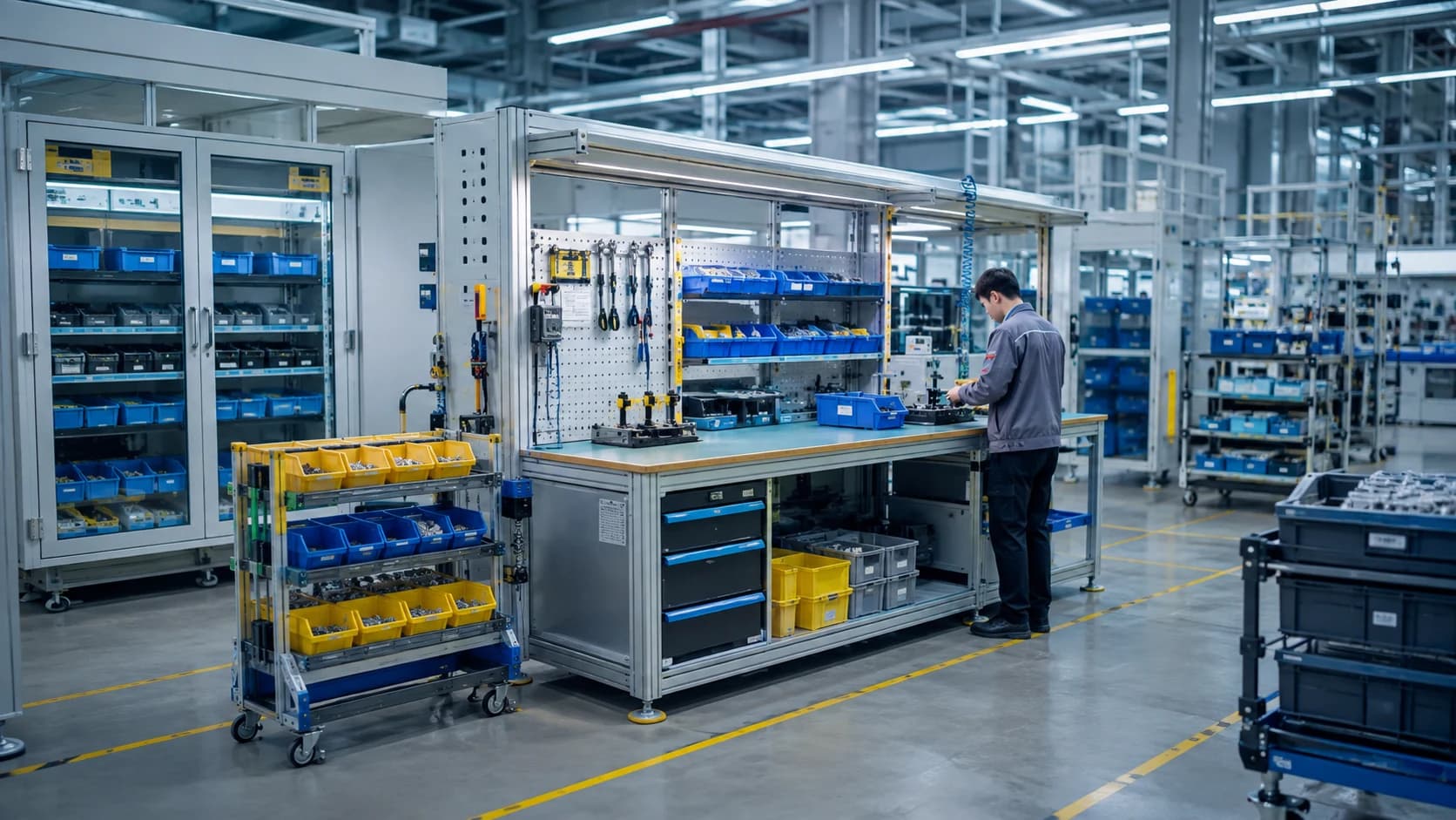 Workshop organization and production efficiency improvement solution
