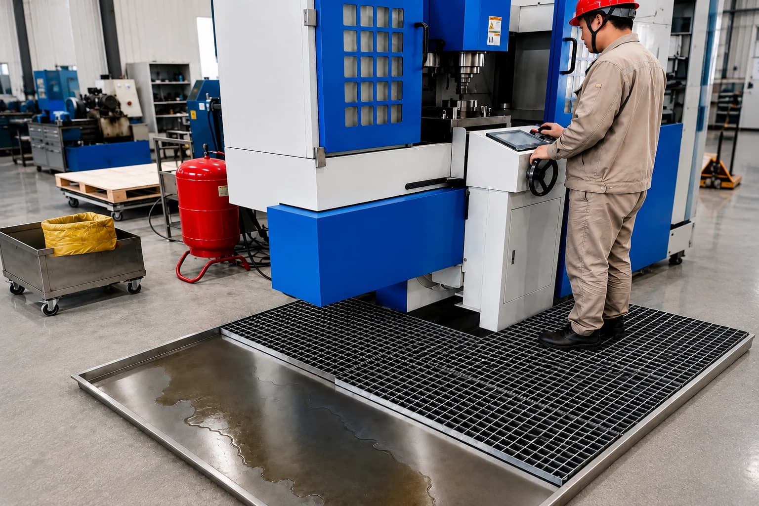 Workshop safety cleanliness and environmental support solution